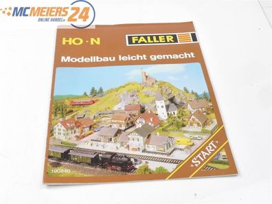 Faller H0 N 190840 Ratgeber Broschüre "Modellbau leicht gemacht" Start E585