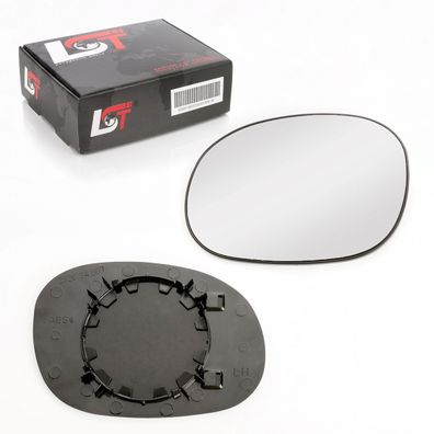Aussenspiegel Glas konvex manuell links für Peugeot 206 206+ Citroen C2 C3 XSARA