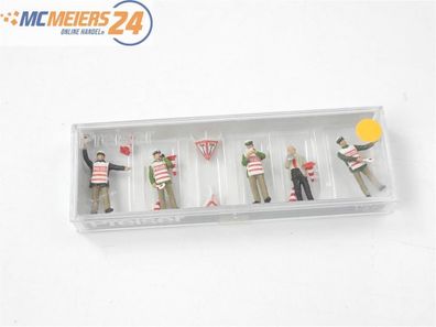 Preiser H0 10419 Figuren-Set 5-tlg. Polizisten mit Warnweste * NEU* E572