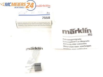 E161 Märklin H0 7558 Zubehör 2x Fahrzeugmagnet * NEU*