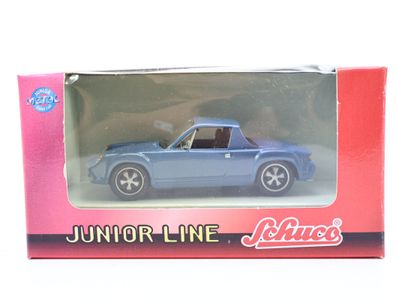 Schuco Junior Line 3315080 Modellauto PKW Porsche 916 Coupé graublau 1:43