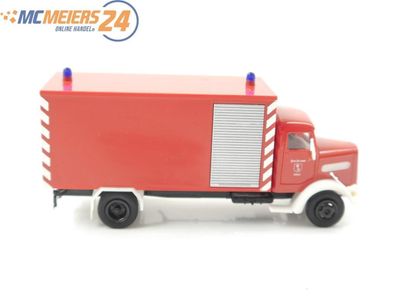 Brekina H0 Modellauto MAN Gerätewagen "Freiw. Feuerwehr Velbert" 1:87 E73