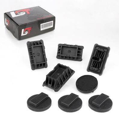 4x Wagenheberaufnahme Hebebühne + Adapter für BMW 3 G20 4 G23 G26 5 E60 6 G32 7