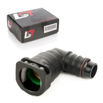 Kraftstoffleitung Verbinder Rohr Schlauchkupplung Schnellverschluss 15,82 mm 90°