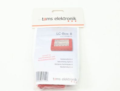 tams elektronik 53-02087-01 Steuerungszubehör LC-Box 8 "Reklamelicht 4"