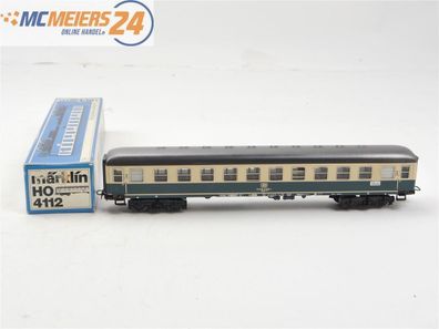 Märklin H0 4112 Personenwagen Schnellzugwagen D-Zug 2. Kl. 566-0 DB / Blech E488