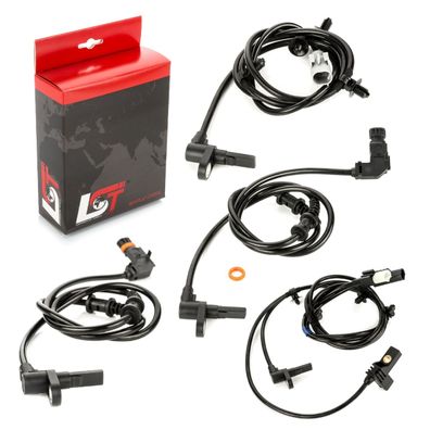 4x ABS Sensor Drehzahlregler Set vorne hinten für Mercedes-benz VITO VIANO W639