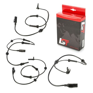 4x ABS Sensor Raddrehzahlregler Set vorne hinten für FIAT Citroen Peugeot