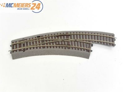 E391 Roco Line H0 42557 Gleis Bogenweiche Handweiche R rechts BWr2/3 30° 358 mm