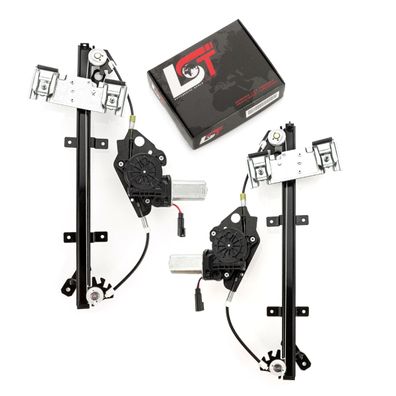 2x Fensterheber mit Motor 4/5 Türer Set vorne links rechts für FORD FIESTA V