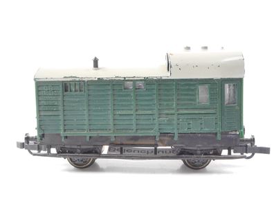 Trix Express H0 3454 Güterwagen Gepäckwagen 120 520 DB / Licht NEM