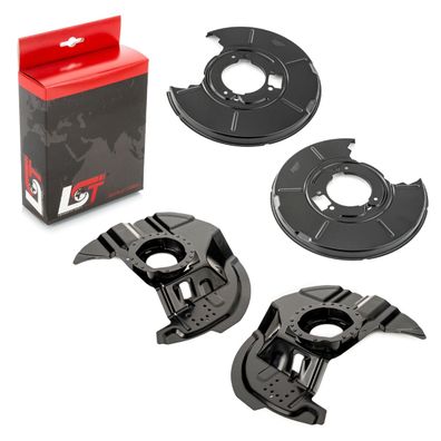 4x Ankerblech Spritzblech vorne hinten links rechts für BMW 3er E46 Z4 E85 E86