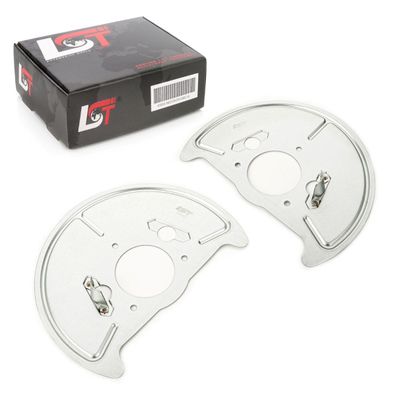 2x Ankerblech Hitzeschutzblech vorne links rechts für VW Transporter III T3 85