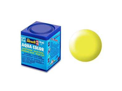 Revell 36312 Farbe Aqua leuchtgelb, seidenmatt 18 ml