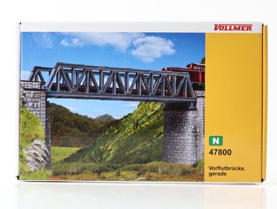 Vollmer 47800 N Landschaftsbau Bausatz Vorflutbrücke gerade