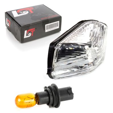 Aussenspiegel Blinkleuchte weiss + Glühlampe links für VW Crafter 30-35 30-50