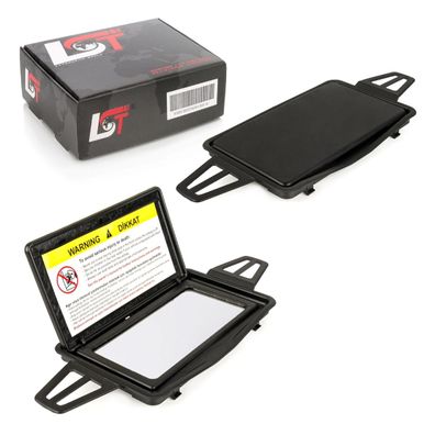 2x Sonnenblenden mit Spiegel schwarz für Mercedes E-KLASSE 210 211 CLS C219
