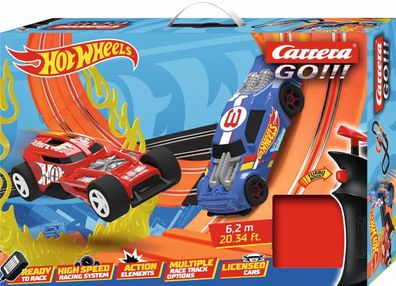 Carrera Toys 20062553 GO!!! Hot Wheels 6,4 m