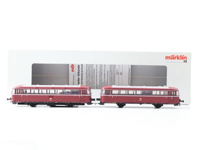 Märklin H0 39980 Schienenbus mit Steuerwagen 798/998 DB / mfx Sound NEM Licht