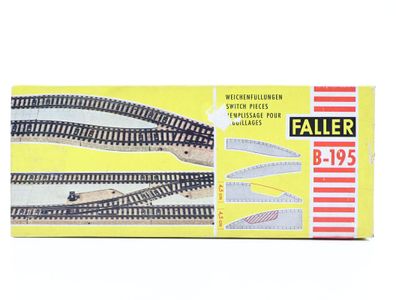 Faller H0 B-195 8195 Gleiszubehör Weichenfüllung für M-Gleis