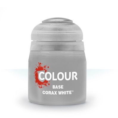 Games Workshop Farbe Base: Corax White (12ml) 21-52 Warhammer