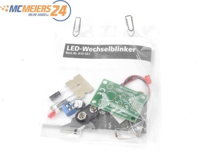 Pollin 810 051 Zubehör Platinen-Bausatz Baustein Wechselblinker mit LEDs E585