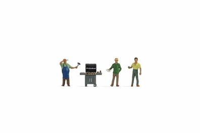 Noch H0 15593 Figuren-Set Beim Grillen 1:87