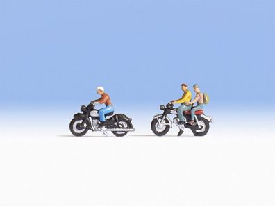 Noch Spur N 36904 Figuren-Set Motorradfahrer 1:160