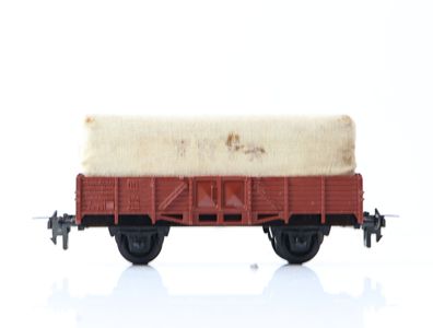 Trix Express H0 3451 Güterwagen Niederbordwagen 6074 DB mit Ladung