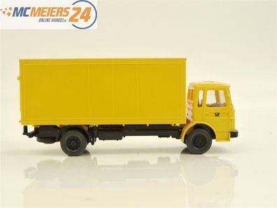 E188 Wiking H0 aus 551/14 Modellauto LKW MAN 12.170 Postwagen 1:87