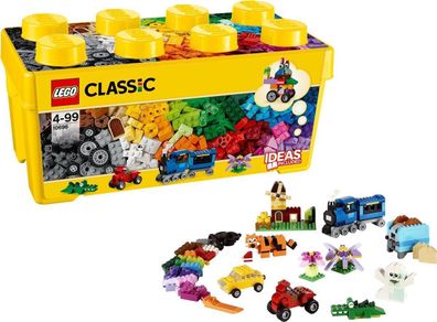 LEGO® Classic 10696 Mittelgroße Bausteine-Box, 484 Teile