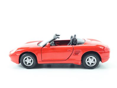 Welly 9729 Modellauto PKW Porsche Boxster Cabrio rot