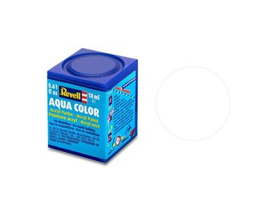 Revell 36102 Farbe farblos, matt nicht deckend Aqua Color 18 ml