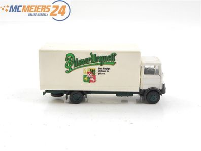 Praline H0 Modellauto LKW MB Koffer" Pilsener Urquell" 1:87 E533