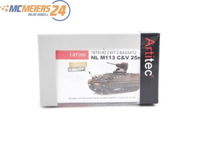 E474 Artitec H0 1870142 Militärfahrzeug Bausatz Panzer NL M113 C&V 1:87