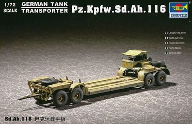 Trumpeter 1:72 7249 Sd. Ah.116 Trailer