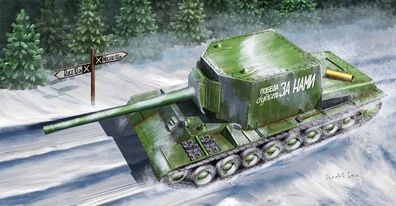 Trumpeter 1:35 9589 Soviet Su-100U Tank Destroyer