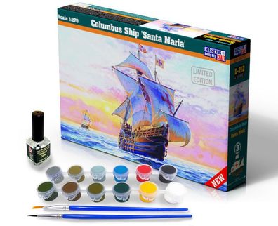 Mistercraft 1:270 SD-212 Columbus Ship Santa Maria SUPER SET