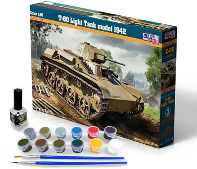 Mistercraft 1:35 SE-02 T-60 Light Tank SUPER SET