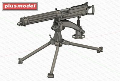 Plus model 1:35 DP3031 Machine gun Vickers pattern A