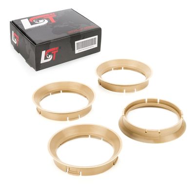 4x Zentrierringe Alufelgen Ø 57,1 mm - Ø 64,0 mm für MAZDA HONDA LEXUS SUZUKI