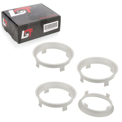 4x Zentrierringe Alufelgen Ø 56,6 mm - Ø 60,1 mm für MAZDA HONDA LEXUS SUZUKI