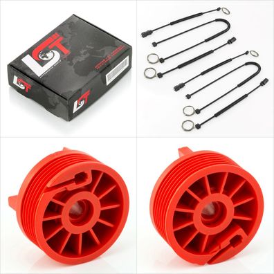 Fensterheber Reparatursatz FÜR Renault MEGANE II CABRIO VORNE RECHTS + LINKS