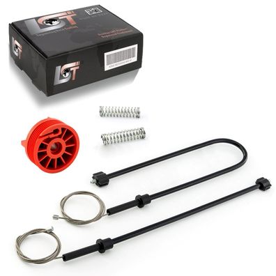 Fensterheber Reparatursatz hinten links für Renault MEGANE II 2 CABRIO
