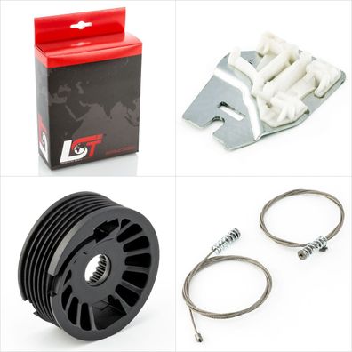 Fensterheber Reparatursatz ORG. METALL HINTEN LINKS FÜR BMW 3ER E46 * NEU*