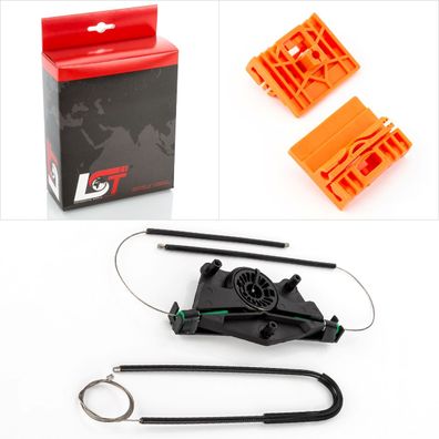 Fensterheber Reparatursatz HINTEN LINKS - FÜR Porsche Cayenne 955