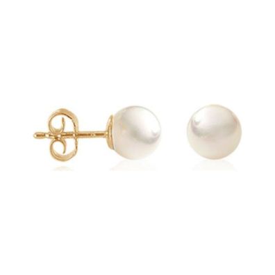 Luna-Pearls - 310.0347 - Ohrstecker - 585 Gelbgold - Akoyaperle 3.5-4mm