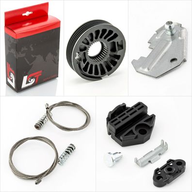 Fensterheber Reparatursatz HINTEN - LINKS FÜR OPEL ASTRA H