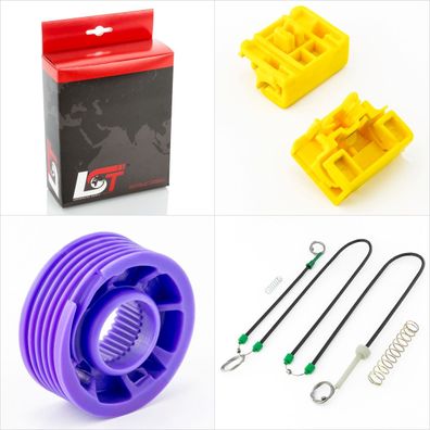 Fensterheber Reparatursatz VORNE RECHTS FÜR AUDI A3 8P 4/5 trg * NEU*