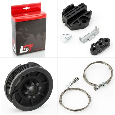 Fensterheber Reparatursatz HINTEN LINKS / RECHTS FÜR OPEL CORSA D